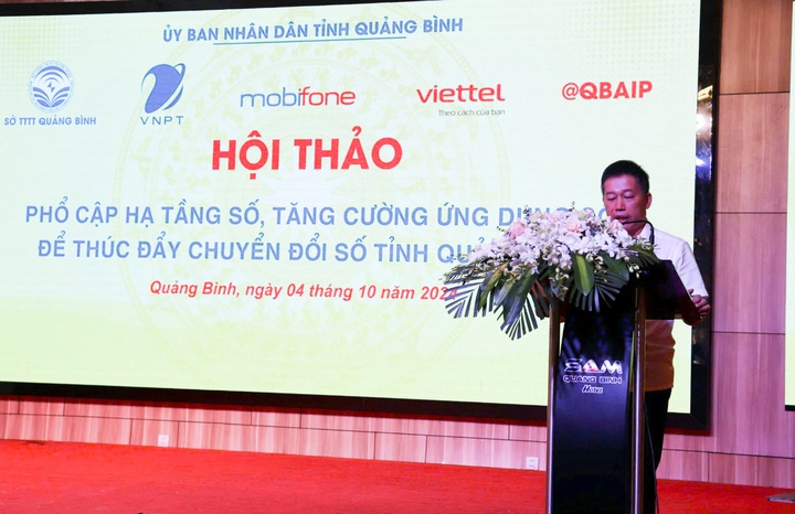 Phổ cập hạ tầng số, tăng cường ứng dụng số để thúc đẩy Chuyển đổi số tỉnh Quảng Bình năm 2024 2 img
