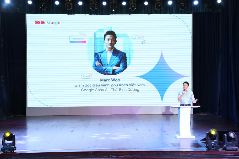 Ông Marc Woo, Giám đốc điều hành Google Châu Á Thái Bình Dương, phụ trách Việt Nam. Ông Marc Woo, Giám đốc điều hành Google Châu Á Thái Bình Dương, phụ trách Việt Nam.