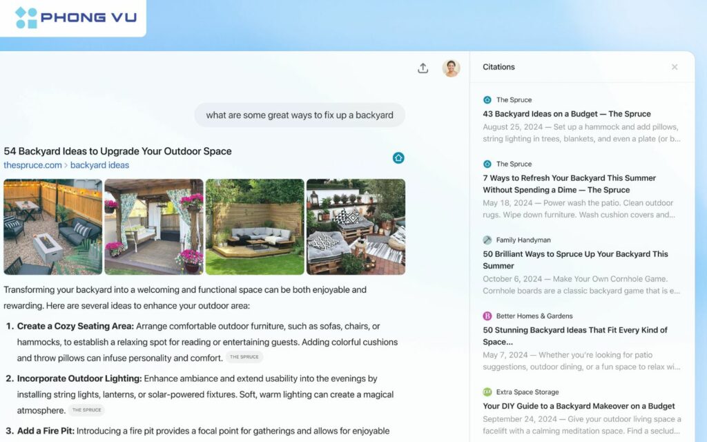 Người dùng có thể thoải mái tìm kiếm thông tin với ChatGPT Search miễn phí