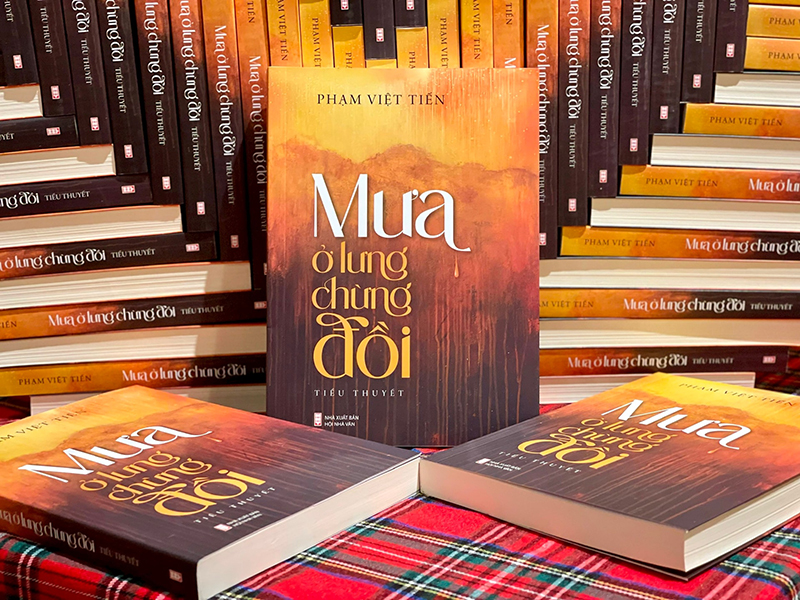 Tác phẩm “Mưa ở lưng chừng đồi”.