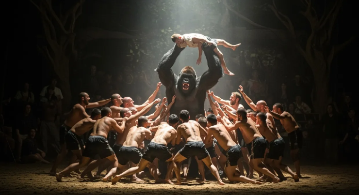 100 đàn ông không hạ nổi King Kong, mạng xã hội điên đảo - 1