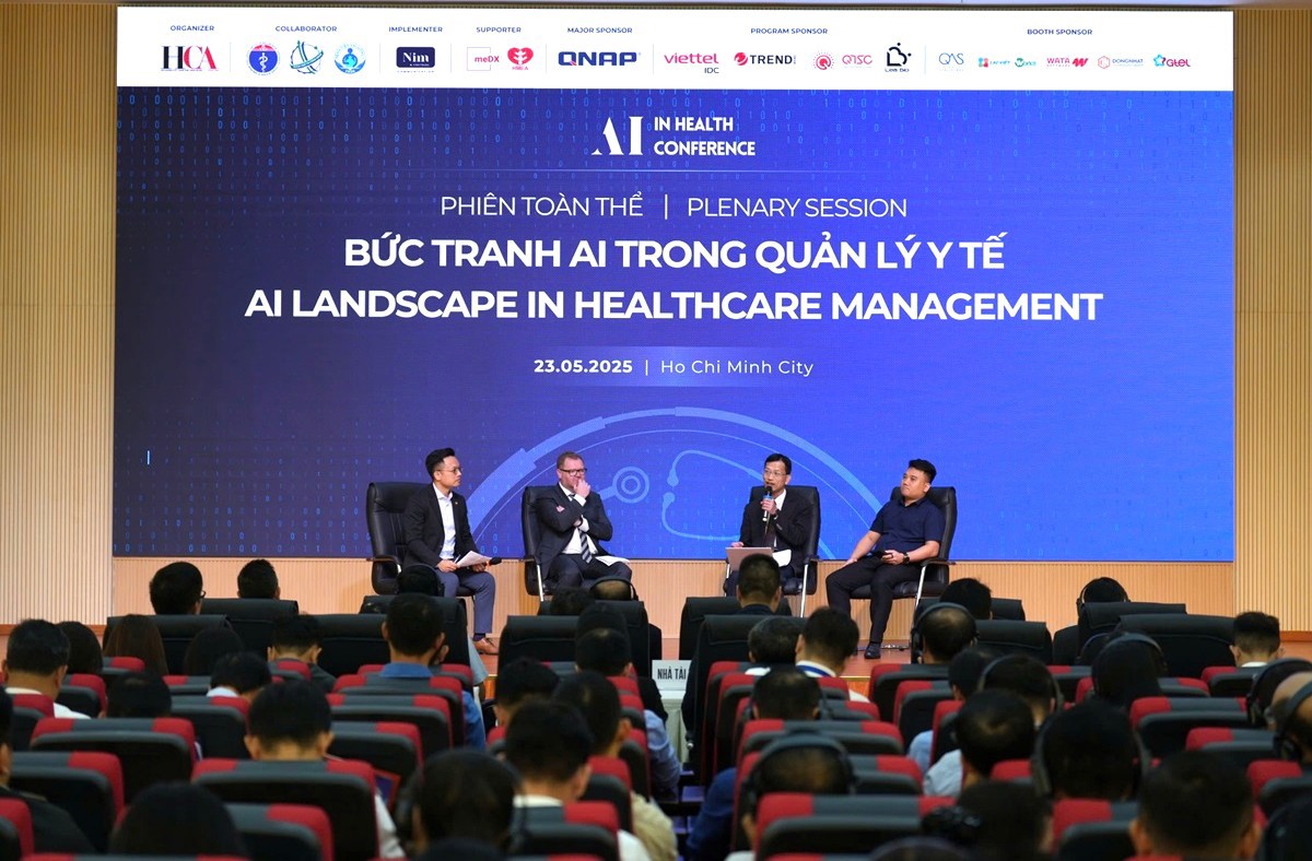 Đẩy mạnh ứng dụng AI - động lực then chốt xây dựng hệ thống y tế thông minh 3 Hội nghị quốc tế Trí tuệ nhân tạo trong Y tế - AI in Health Conference 2025 lần đầu tiên tổ chức tại Việt Nam. Ảnh: TGS