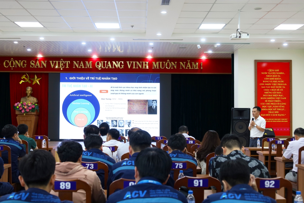 Hội thảo giới thiệu ứng dụng trí tuệ nhân tạo (AI) trong ngành hàng không 3 19