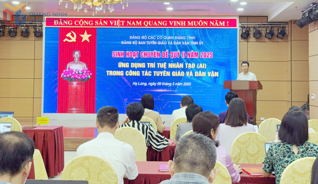 Chuyển đổi số trong công tác tuyên giáo và dân vận 1 Đảng bộ Ban Tuyên giáo và Dân vận Tỉnh uỷ sinh hoạt chuyên đề về