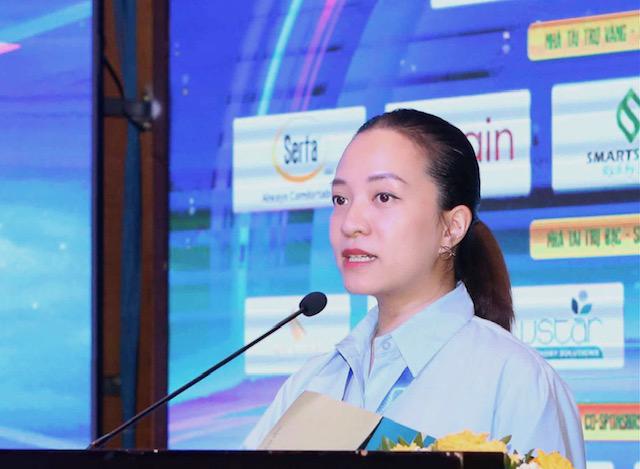 Ứng dụng AI vào quản lý, vận hành khách sạn là xu thế tất yếu 2 Phó Giám đốc Sở Văn hóa, Thể thao và Du lịch Đà Nẵng phát biểu tại hội thảo.
