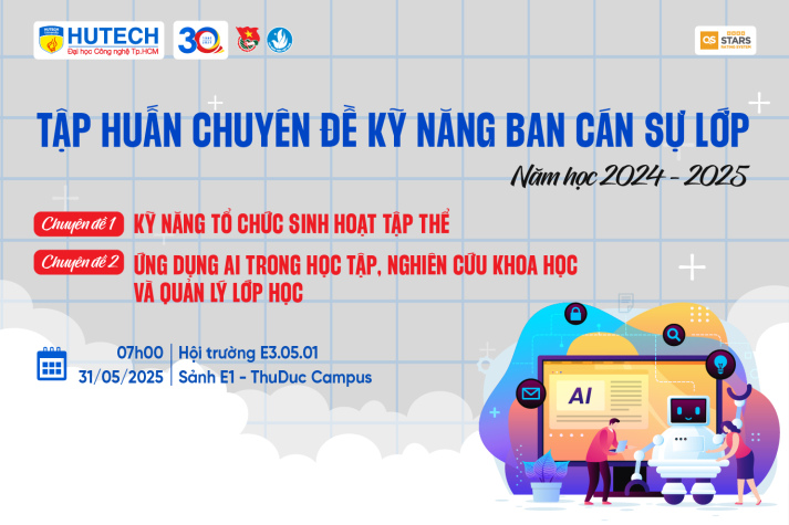 HUTECH trang bị kỹ năng quản lý bằng ứng dụng AI cho đội ngũ Ban Cán sự lớp năm học 2024 1 HUTECH trang bị kỹ năng quản lý bằng ứng dụng AI cho đội ngũ Ban Cán sự lớp năm học 2024 - 2025 13