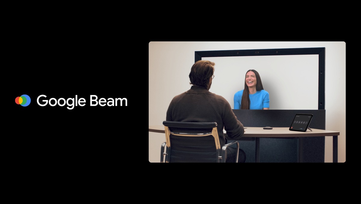 Có nhiều tính năng AI hay, công cụ và thiết bị mới 2 Google Beam