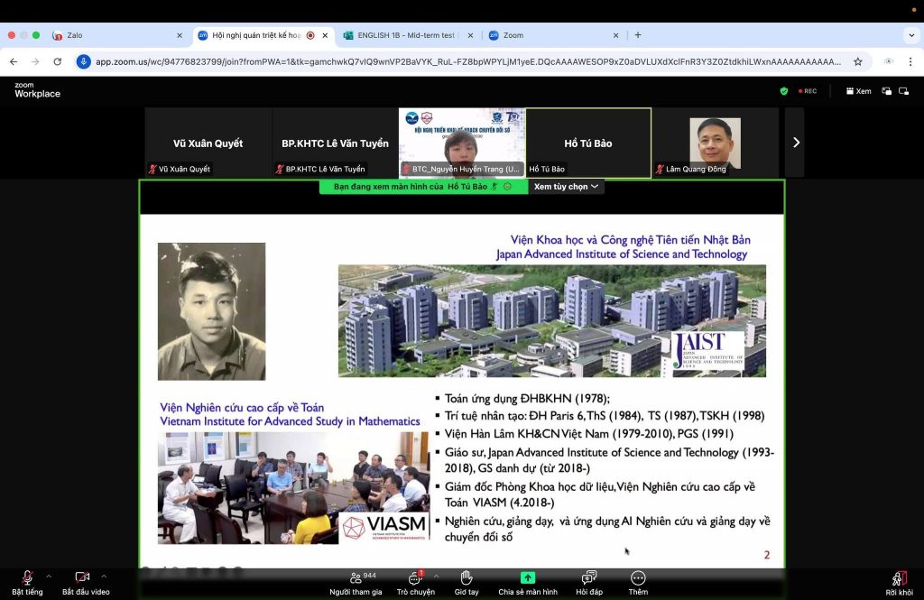 Hội nghị triển khai kế hoạch Chuyển đổi số giai đoạn 2025 – 2030 tại trường THPT chuyên Ngoại Ngữ và trường THCS Ngoại Ngữ – Trường THPT Chuyên Ngoại ngữ 1 IMG 0863