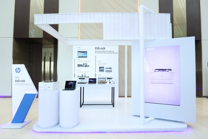 Loạt sản phẩm AI thế hệ mới tại ngày hội HP Việt Nam 2025 2 Khu vực trải nghiệm các sản phẩm mới tại sự kiện. Ảnh: HP Việt Nam