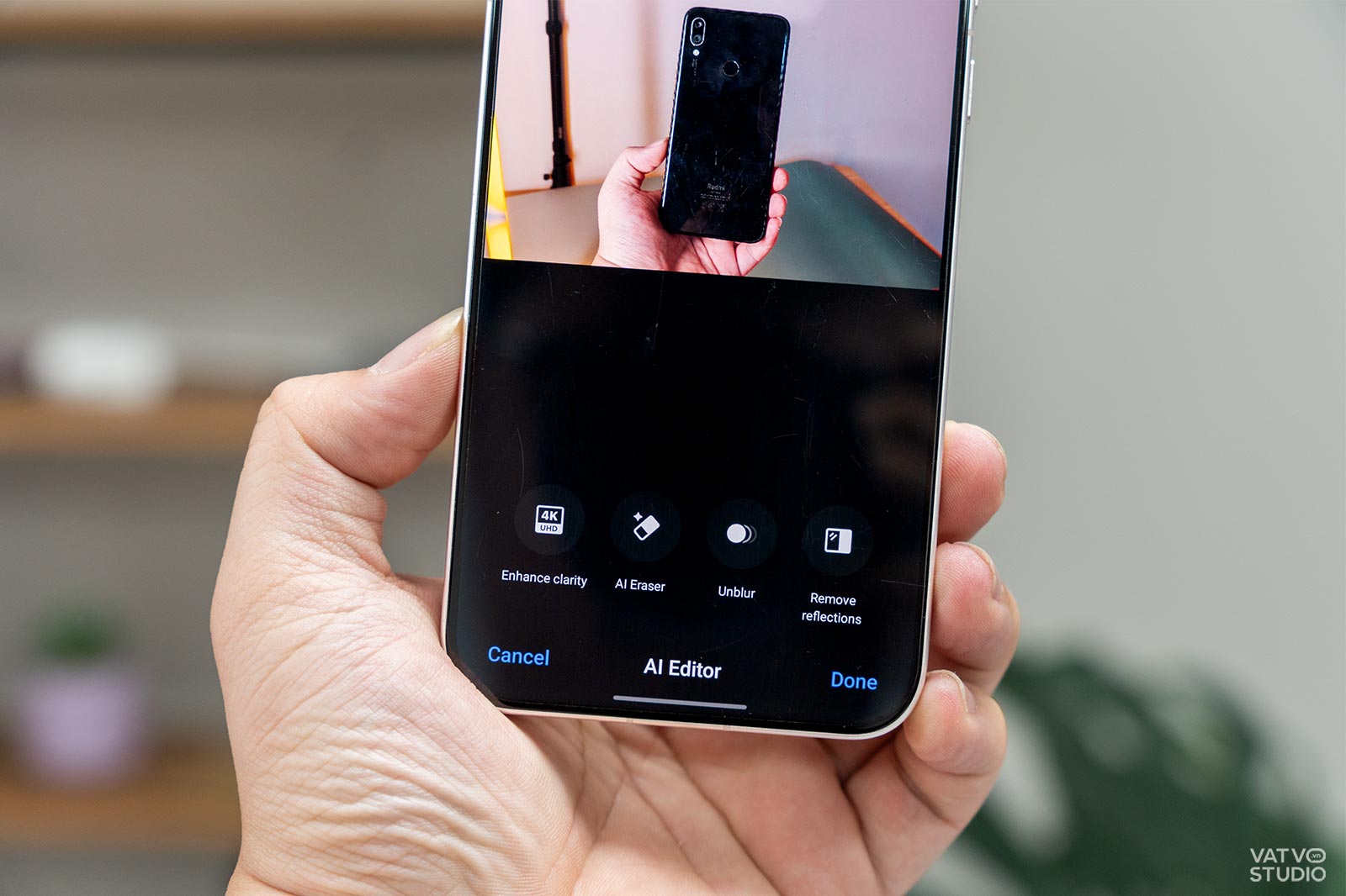 Không phải Circle to Search, đây mới là tính năng AI mình dùng nhiều nhất trên điện thoại: Tăng độ nét ảnh 3 Tang do net anh dien thoai OPPO 3