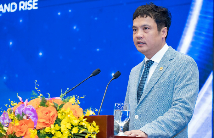 Vietnam - Asia DX Summit 2025: Thúc đẩy chuyển đổi số và AI để tăng trưởng đột phá 1 Chủ tịch Vinasa Nguyễn Văn Khoa tại Vietnam - Asia DX Summit 2025. Ảnh: Minh Sơn