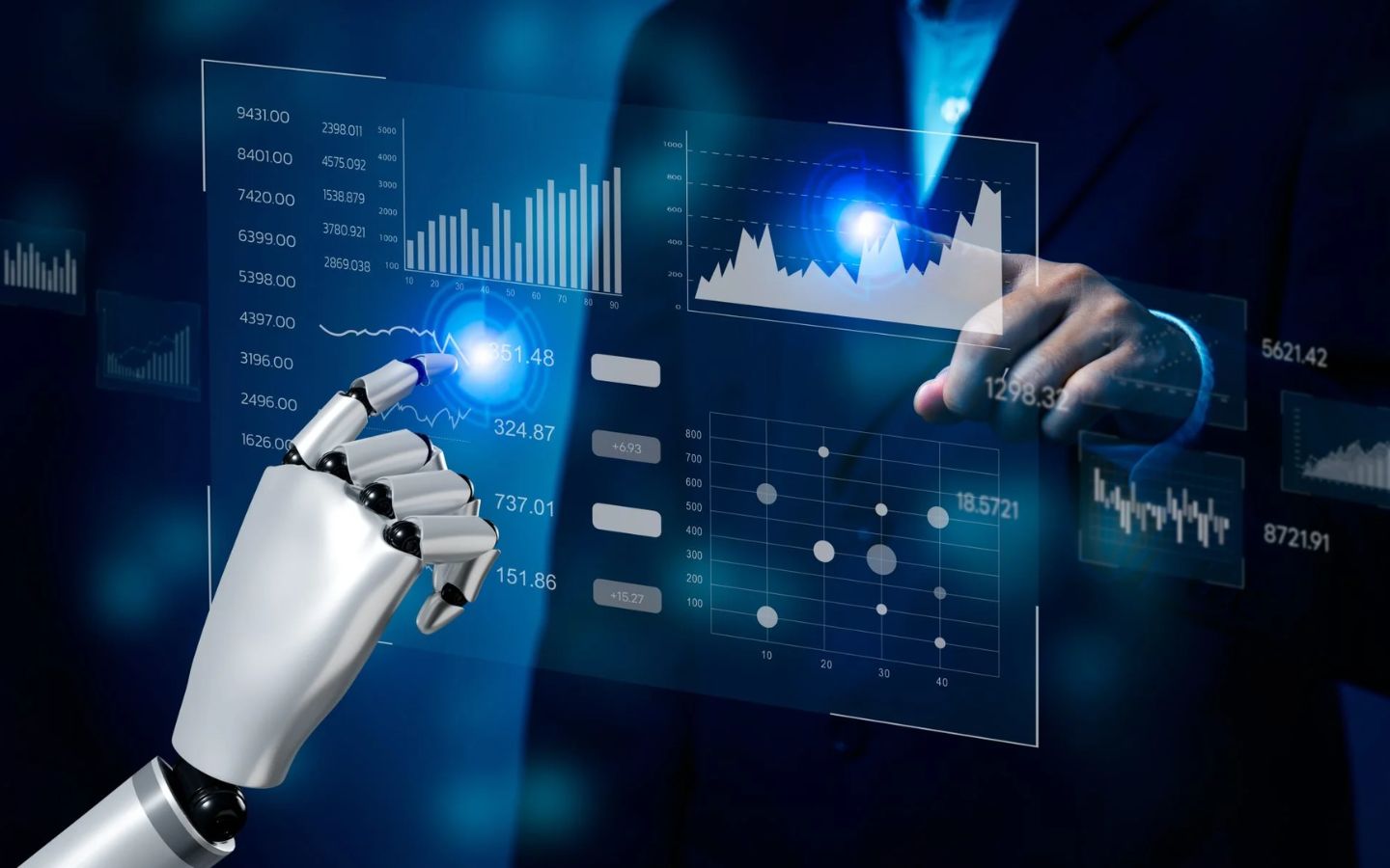 Cách nhà đầu tư cá nhân "lột xác" nhờ AI tài chính 2 AI đang giúp thu hẹp khoảng cách giữa nhà đầu tư cá nhân và các tổ chức lớn