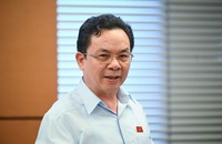 Công chức, viên chức Bộ Tư pháp tham gia bồi dưỡng về ứng dụng AI 12 Đại biểu Hoàng Văn Cường. Ảnh: Quochoi.vn