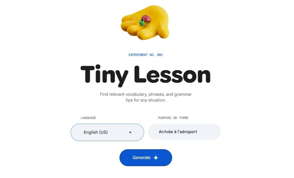 Google ra mắt công cụ AI để học ngoại ngữ - 1 Google ra mắt công cụ AI để học ngoại ngữ - 1
