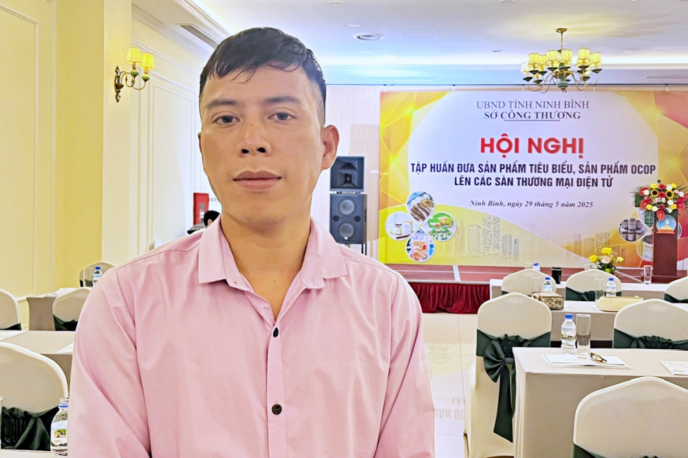 Trang bị kiến thức, hỗ trợ đưa sản phẩm OCOP lên sàn thương mại điện tử 5 Ninh Bình: Tự tin đưa sản phẩm OCOP lên sàn thương mại điện tử