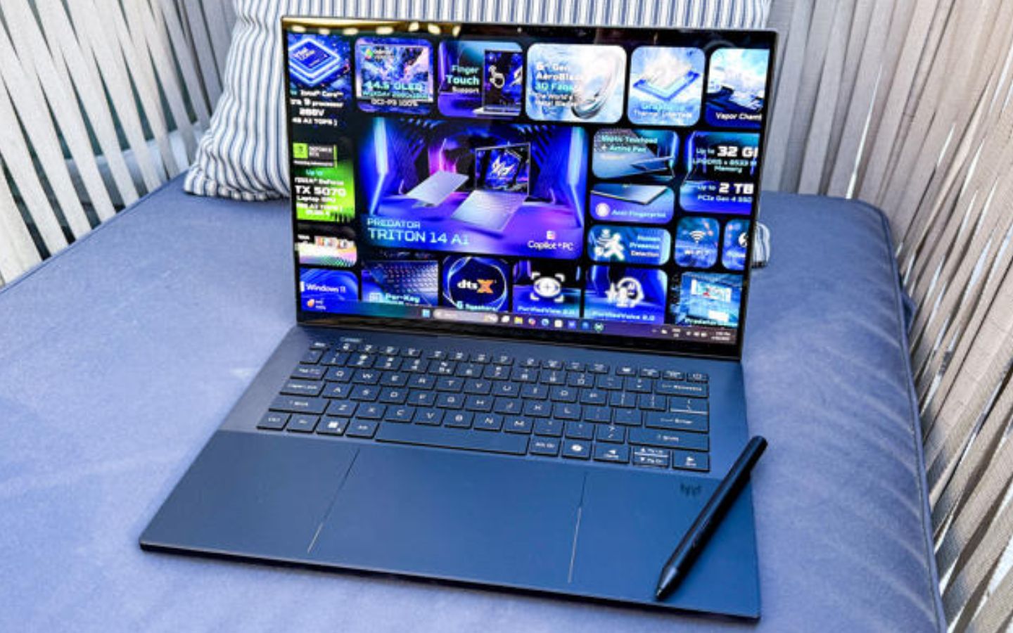 Top 15 siêu phẩm công nghệ ấn tượng nhất tại triển lãm Computex 2025 3 Acer Predator Triton 14 AI