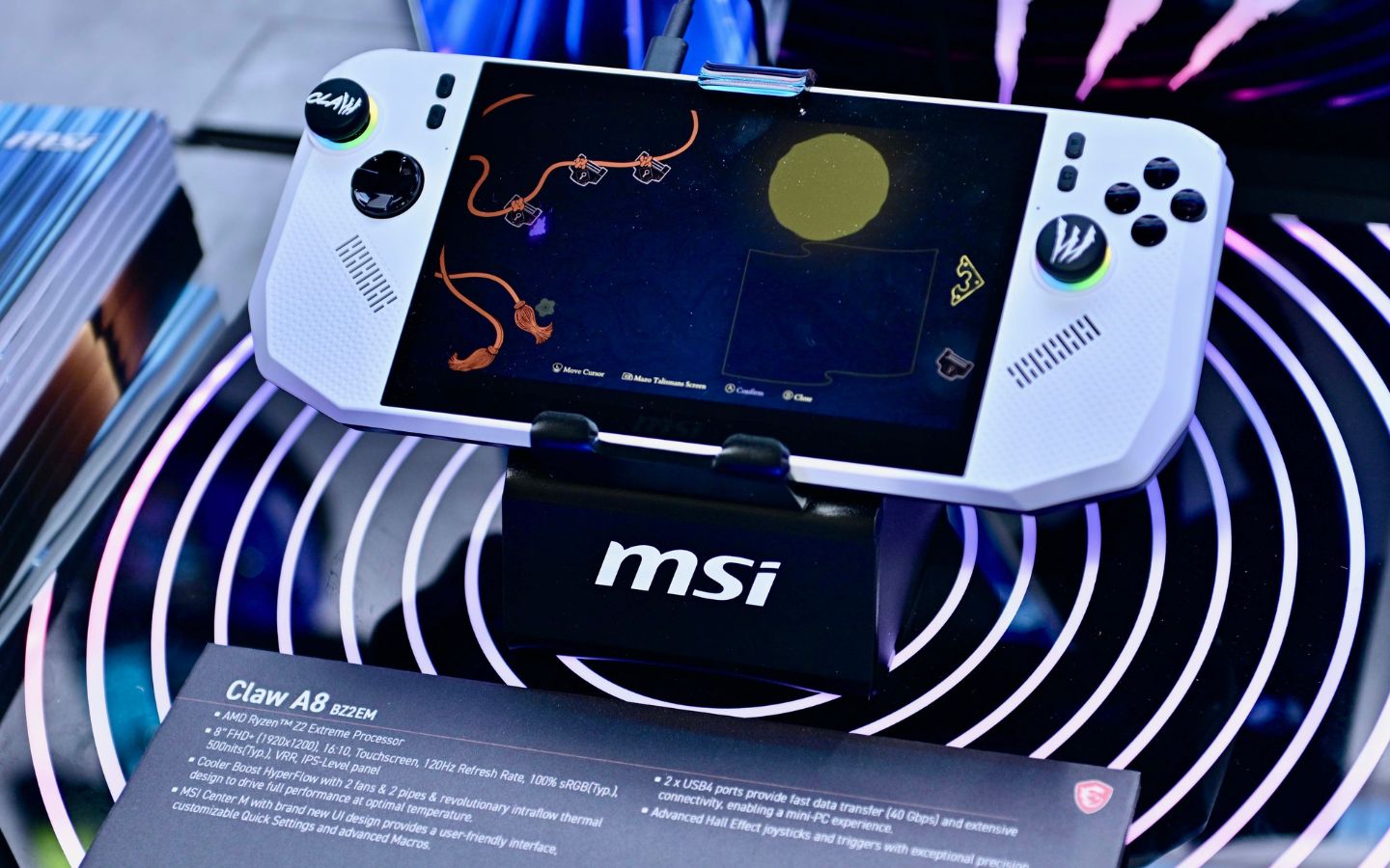 Top 15 siêu phẩm công nghệ ấn tượng nhất tại triển lãm Computex 2025 5 MSI Claw A8