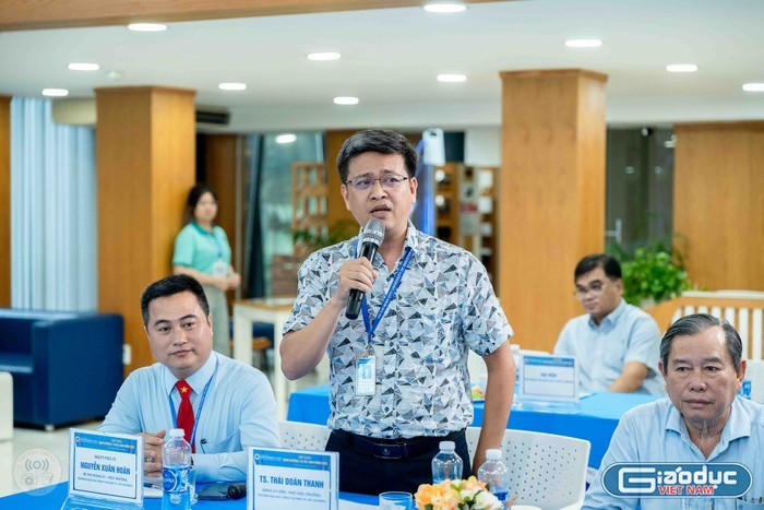 Tiến sĩ Thái Doãn Thanh - Phó Hiệu trưởng Trường Đại học Công thương Thành phố Hồ Chí Minh. (Ảnh: V.D) ts thai doan thanh.png