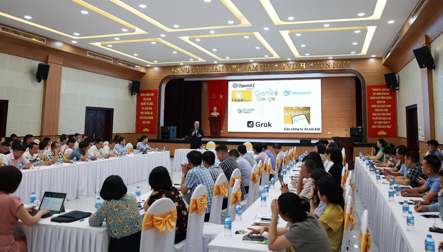 Công ty Xăng dầu khu vực 1 hoàn tất khóa đào tạo AI cơ bản 2 đào tạo AI