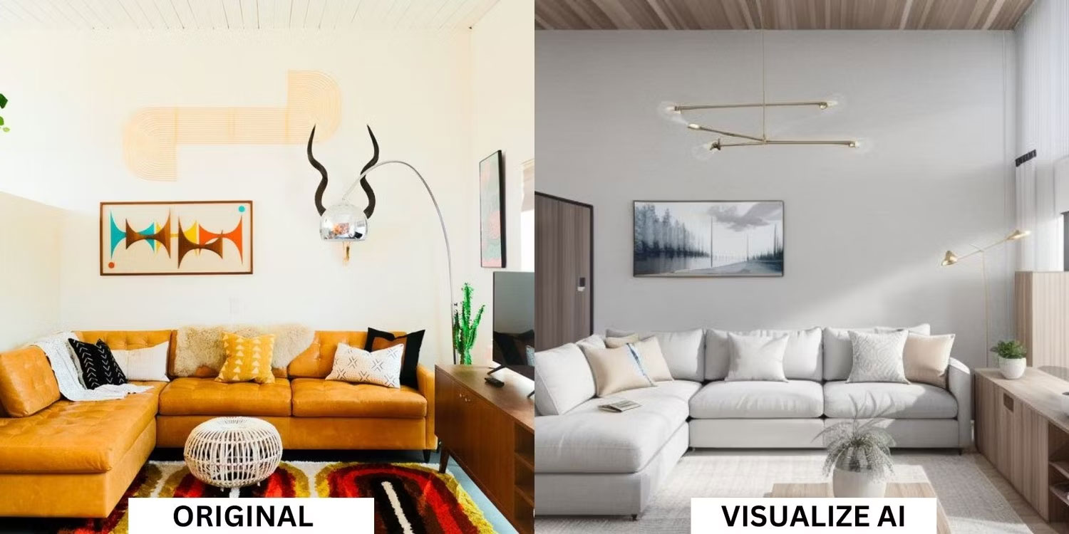 8 ứng dụng và công cụ thiết kế nội thất miễn phí được hỗ trợ bởi AI 5 Visualize AI