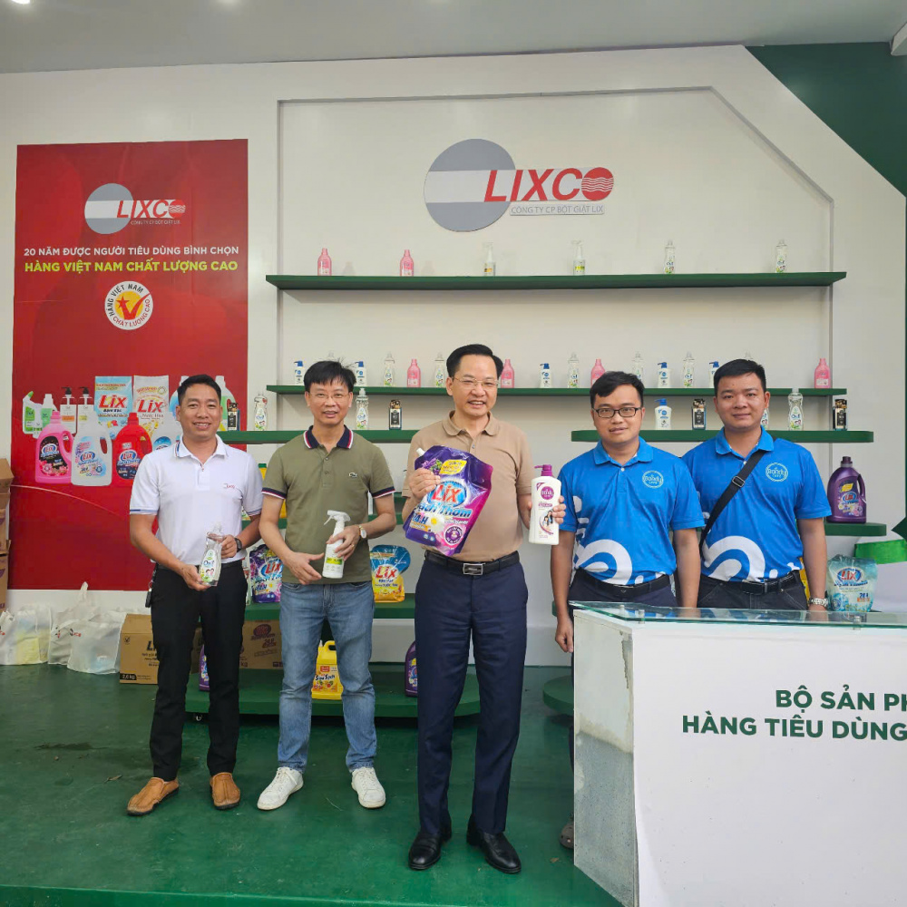 Đưa thương hiệu Vinachem đến gần người tiêu dùng 6 bột giặt lix