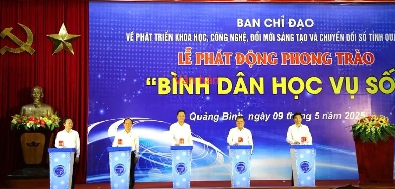 Quảng Bình phát động phong trào “Bình dân học vụ số” ảnh 3