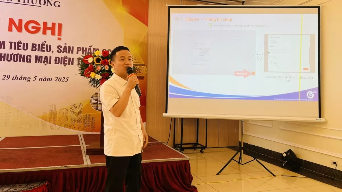 Sản phẩm OCOP Ninh Bình bứt phá trên sàn thương mại điện tử quốc gia