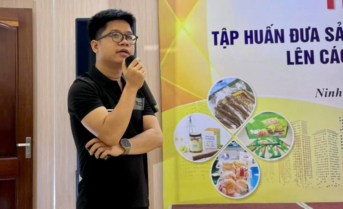 Sản phẩm OCOP Ninh Bình bứt phá trên sàn thương mại điện tử quốc gia