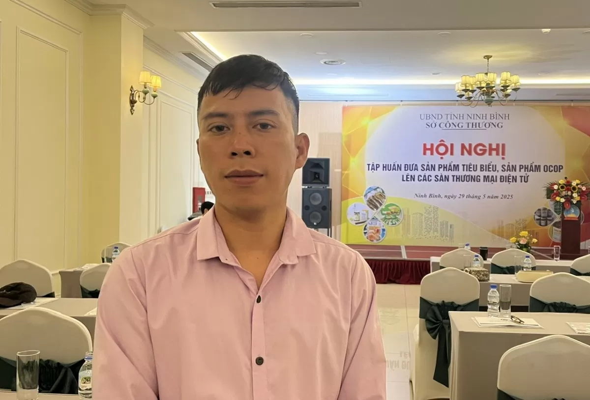 Sản phẩm OCOP Ninh Bình bứt phá trên sàn thương mại điện tử quốc gia