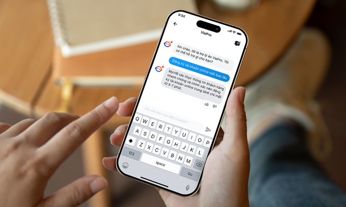 Ngân hàng ứng dụng AI hỗ trợ khách hàng. Ảnh: VIB
