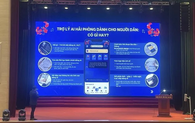 Ứng dụng ‘AI Hải Phòng’, người bạn của cán bộ thành phố Hoa Phượng Đỏ ảnh 5