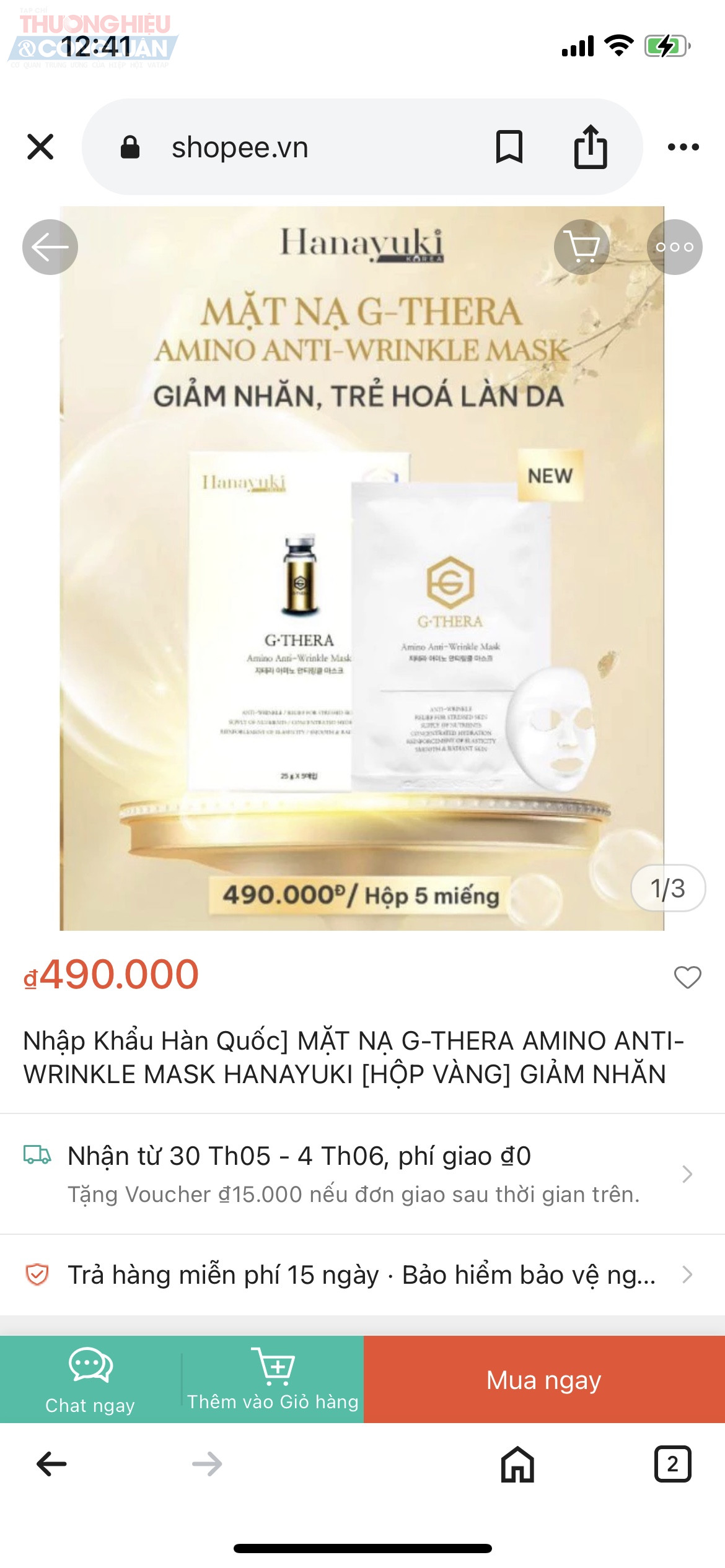 Sản phẩm mặt nạ do ca sĩ Đoàn Băng Di quảng cáo bị thu hồi sau thời gian quảng cáo, giới thiệu bán trên các nên tảng thương mại điện tử Sản phẩm mặt nạ do ca sĩ Đoàn Băng Di quảng cáo bị thu hồi sau thời gian quảng cáo, giới thiệu bán trên các nên tảng thương mại điện tử