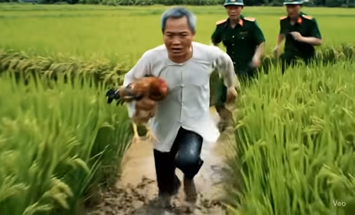 Những hình ảnh dàn dựng kiểu này ngày càng xuất hiện nhiều trên mạng xã hội.