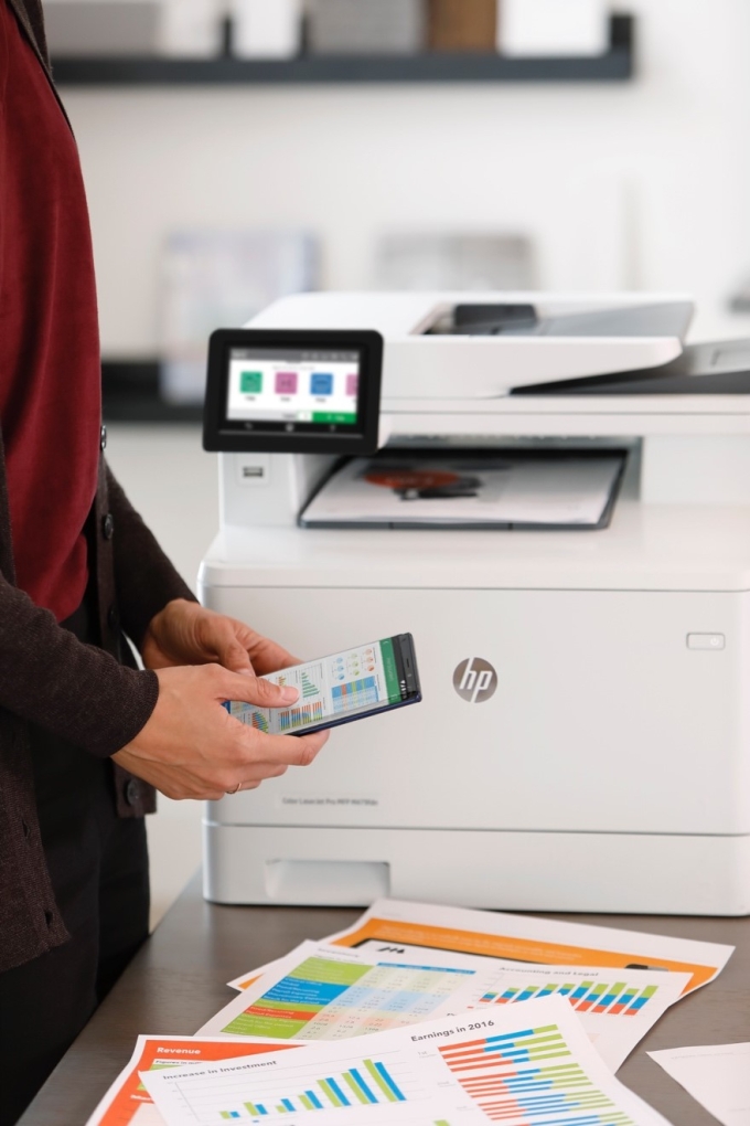 HP sử dụng AI để góp phần định hình tương lai ngành in 3 Print AI hỗ trợ căn chỉnh tự động để văn bản, hình ảnh vừa với cỡ giấy, giúp tiết kiệm giấy mực. Ảnh: HP