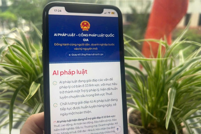 AI pháp luật đã đạt được những con số ấn tượng sau hơn 10 ngày ra mắt