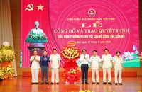 Hơn 1.000 cán bộ ngành TAND TP Hồ Chí Minh được tập huấn về ứng dụng AI 14 Bổ nhiệm lãnh đạo Viện KSND tỉnh Lào Cai mới