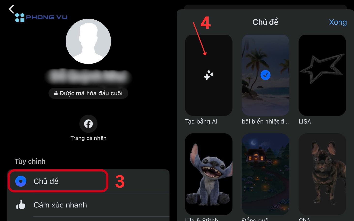 "Bỏ túi" cách tạo chủ đề Messenger bằng AI theo ý muốn 4 Hướng dẫn chi tiết cách tạo chủ đề Messenger bằng AI