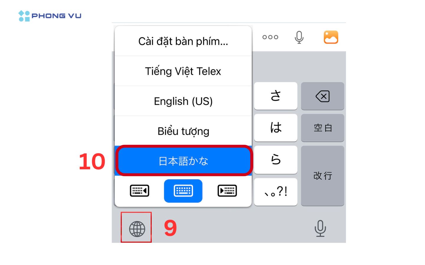Cách cài bàn phím tiếng Nhật trên điện thoại và máy tính cực dễ 18 Cách cài bàn phím tiếng Nhật trên điện thoại iPhone