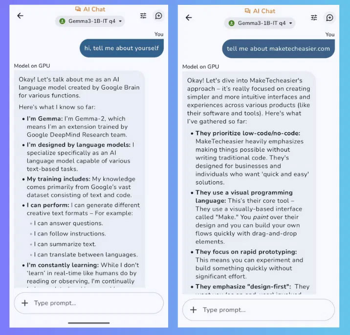 Cách chạy mô hình AI ngoại tuyến trên Android với Google AI Edge Gallery 4 Chạy mô hình AI ngoại tuyến cho Android