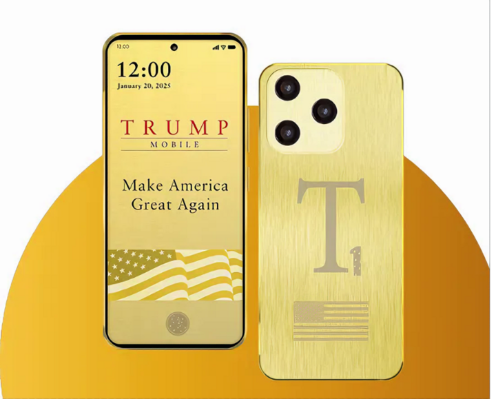 Hộ kinh doanh được hỗ trợ số hóa miễn phí 4 Điện thoại màu vàng Trump.