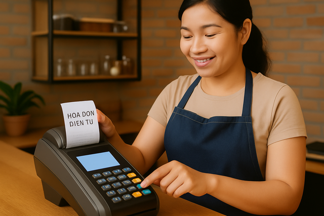 Hộ kinh doanh trước làn sóng hóa đơn điện tử: Cần chuẩn bị gì để không bị 'trượt sóng'?- Ảnh 1.