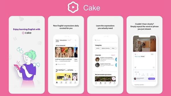 Top 10 ứng dụng AI hỗ trợ học tiếng Anh tốt nhất hiện nay 7 Ứng dụng Cake