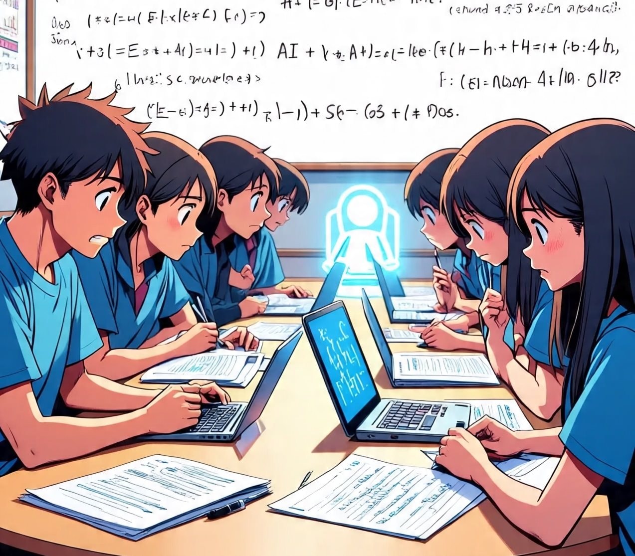 Công cụ hỗ trợ hay làm suy yếu tư duy? 1 hocsinh.jpeg