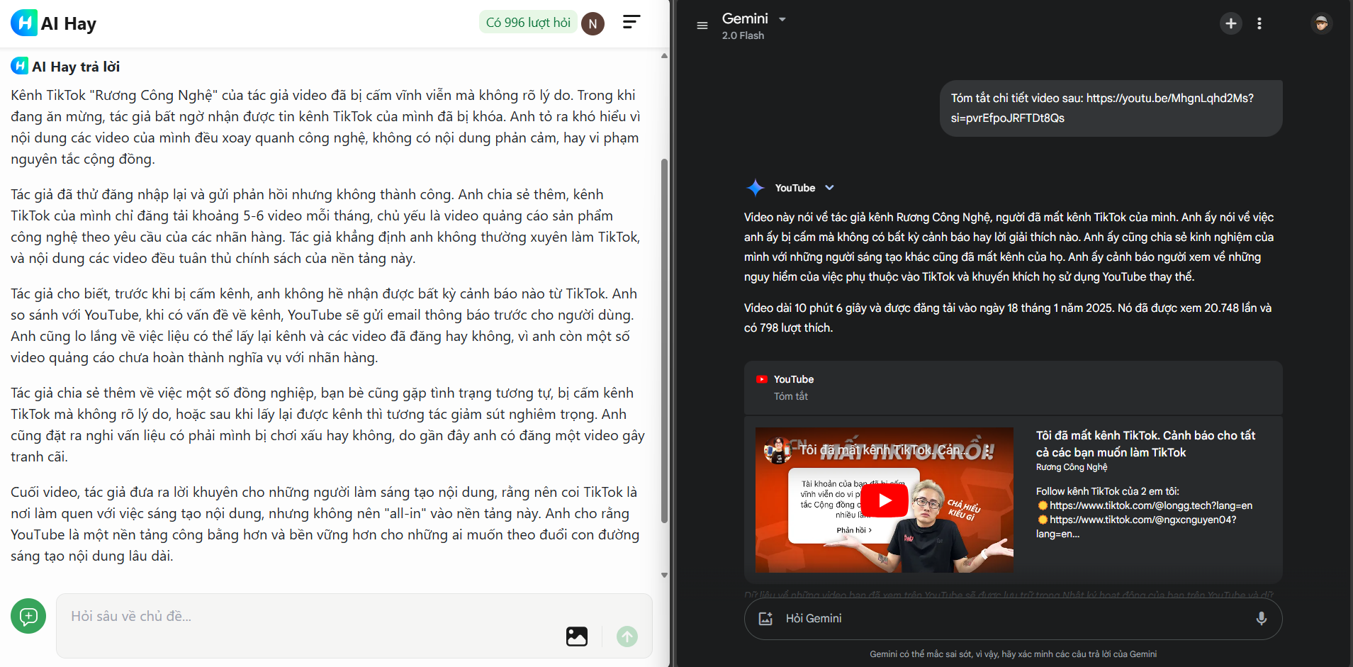 App hỏi đáp thông tin cực đỉnh, hỏi trend gì trên TikTok cũng biết, có cả tóm tắt video YouTube miễn phí 6 image 70
