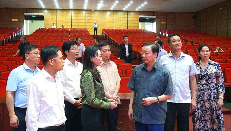Phó Thủ tướng Chính phủ Trần Hồng Hà chỉ đạo: Công tác tổ chức phải chu đáo, trang nghiêm, lan tỏa tinh thần đổi mới, đoàn kết, đồng thuận