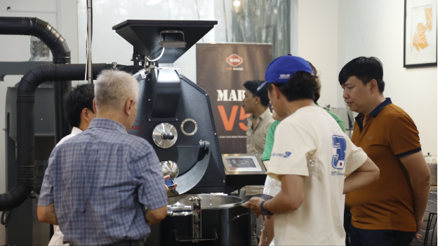 Ứng dụng AI, máy rang cà phê MARS V5 nâng tầm chất lượng cà phê Việt- Ảnh 4. Ứng dụng AI, máy rang cà phê MARS V5 nâng tầm chất lượng cà phê Việt- Ảnh 4.