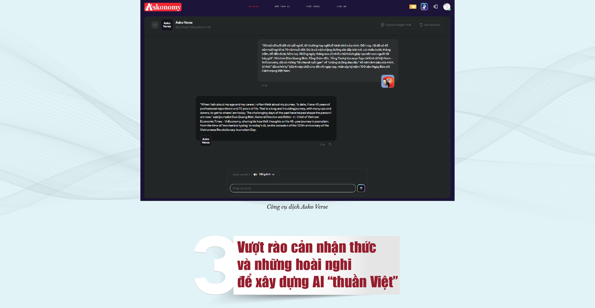 Nhà báo Đào Quang Bính và hành trình 45 năm “đau đáu” với nghề: Từ ‘đả cơ khí tự’ đến Marcom-AI Platform! 8 Nhà báo Đào Quang Bính và hành trình 45 năm “đau đáu” với nghề: Từ ‘đả cơ khí tự’ đến Marcom-AI Platform! - Ảnh 8