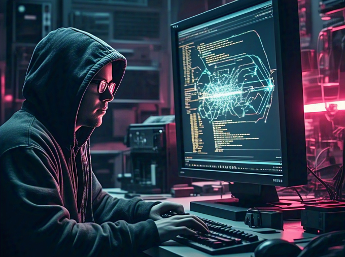 AI khiến tấn công mạng 'nhanh, âm thầm, khó phát hiện' 1 Minh họa về một hacker. Ảnh: MetaAI