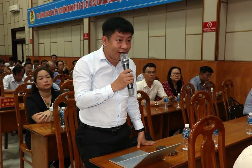 Ông Võ Thành Công, Giám đốc Sở Khoa học-Công nghệ Bình Thuận phát biểu về trí tuệ nhân tạo. tri-tue-nhan-tao (3).jpg