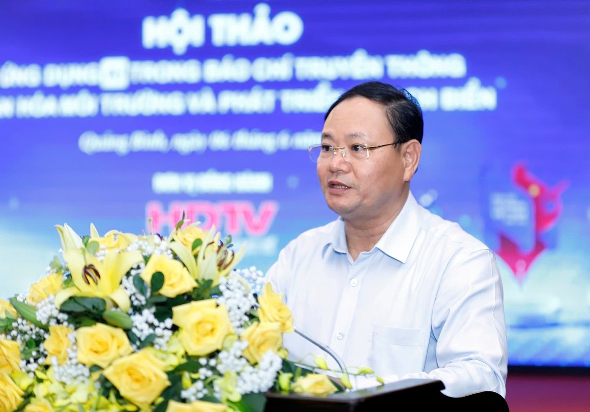 Thứ trưởng Lê Minh Ngân khẳng định, trí tuệ nhân tạo đang mang đến những cơ hội đột phá cho du lịch biển Việt Nam. Ảnh: Khương Trung. Thứ trưởng Lê Minh Ngân khẳng định, trí tuệ nhân tạo đang mang đến những cơ hội đột phá cho du lịch biển Việt Nam. Ảnh: Khương Trung.